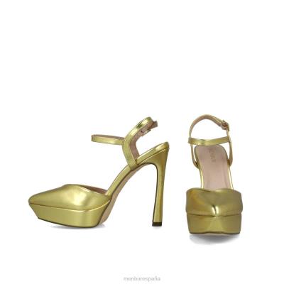 Menbur mujer Australia 204L726 tacones altos oro