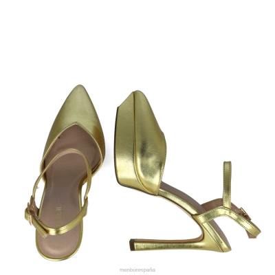 Menbur mujer Australia 204L726 tacones altos oro