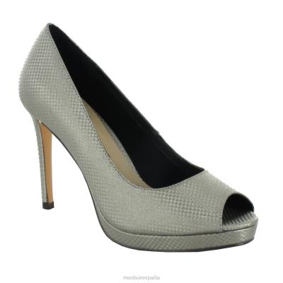 Menbur mujer Bárbara 204L1087 tacones altos gris