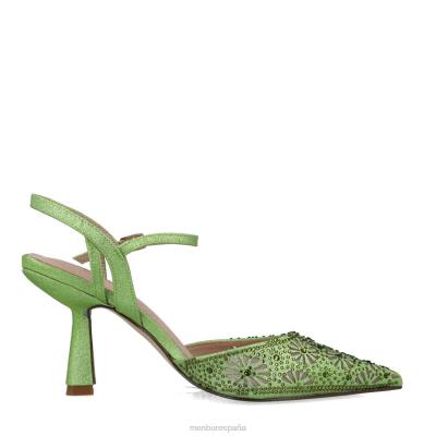 Menbur mujer Can Menor 204L3757 tacones altos verde