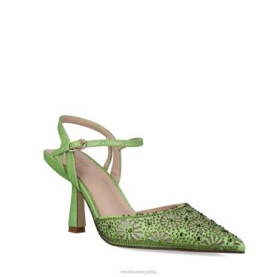 Menbur mujer Can Menor 204L3757 tacones altos verde