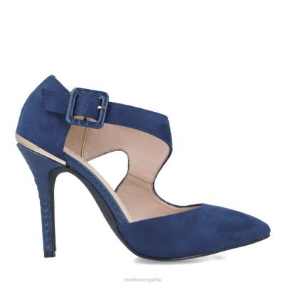 Menbur mujer Creta 204L5412 tacones altos azul oscuro