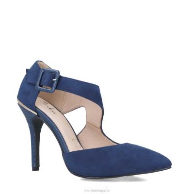 Menbur mujer Creta 204L5412 tacones altos azul oscuro