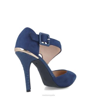 Menbur mujer Creta 204L5412 tacones altos azul oscuro