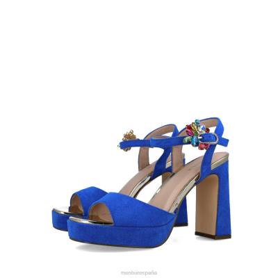 Menbur mujer Orión 204L716 tacones altos azul medio