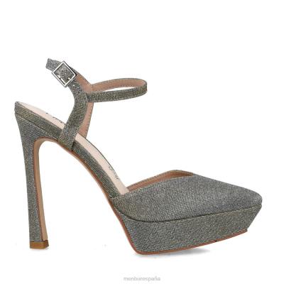 Menbur mujer Pólux 204L3732 tacones altos gris