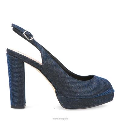 Menbur mujer Rizzi 204L4367 tacones altos azul oscuro