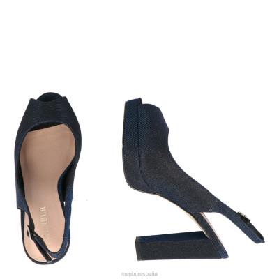 Menbur mujer Rizzi 204L4367 tacones altos azul oscuro