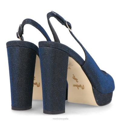 Menbur mujer Rizzi 204L4367 tacones altos azul oscuro