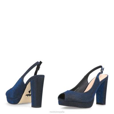 Menbur mujer Rizzi 204L4367 tacones altos azul oscuro