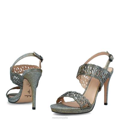 Menbur mujer Terra Nova 204L4204 tacones altos gris