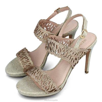 Menbur mujer Terra Nova 204L946 tacones altos beige