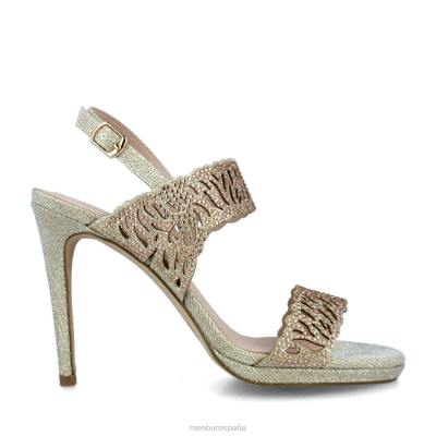 Menbur mujer Terra Nova 204L946 tacones altos beige