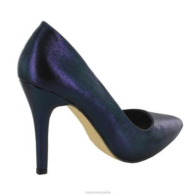 Menbur mujer acebo 204L4250 tacones altos azul oscuro