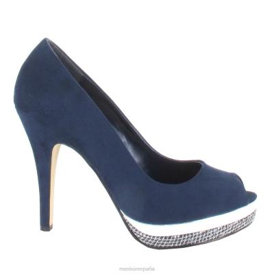 Menbur mujer achardo 204L4635 tacones altos azul oscuro