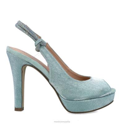 Menbur mujer achernar 204L3740 tacones altos verde