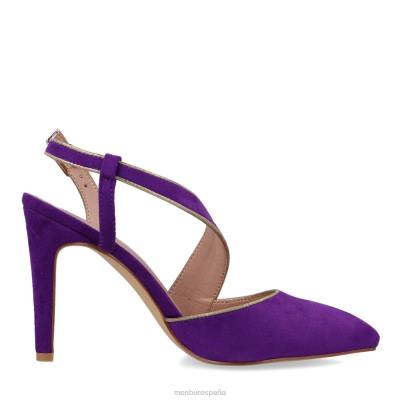 Menbur mujer acis 204L4825 tacones altos Violeta