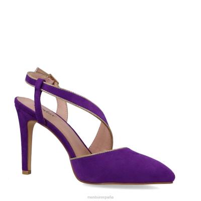 Menbur mujer acis 204L4825 tacones altos Violeta