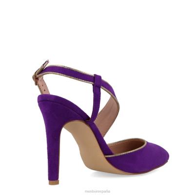 Menbur mujer acis 204L4825 tacones altos Violeta