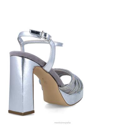 Menbur mujer aelous 204L5133 tacones altos plata