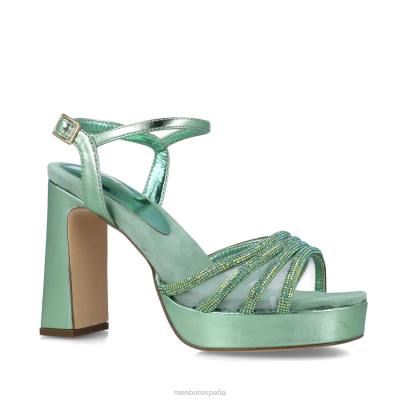 Menbur mujer aelous 204L5134 tacones altos verde