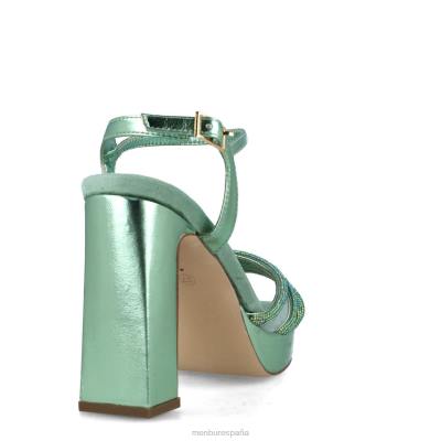 Menbur mujer aelous 204L5134 tacones altos verde