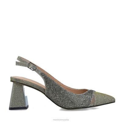 Menbur mujer aes 204L5038 tacones altos gris