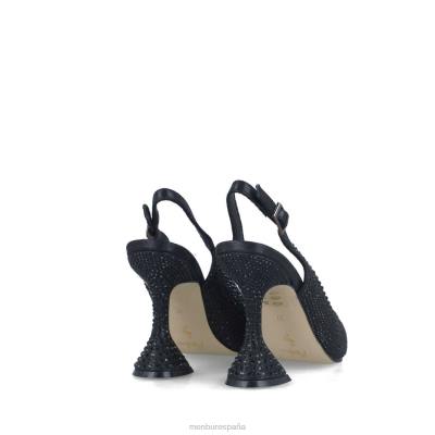 Menbur mujer aguamarina 204L3901 tacones altos negro