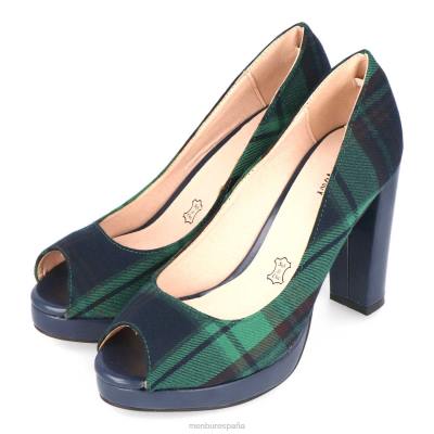 Menbur mujer alberi 204L985 tacones altos verde