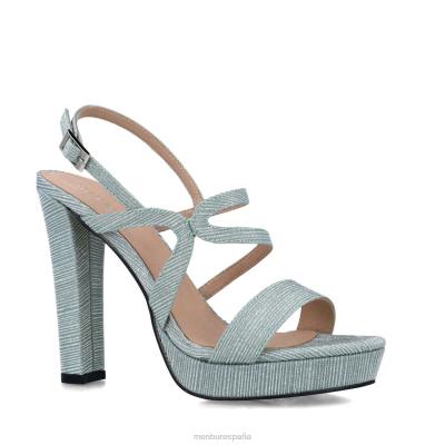 Menbur mujer albunea 204L5087 tacones altos azul claro