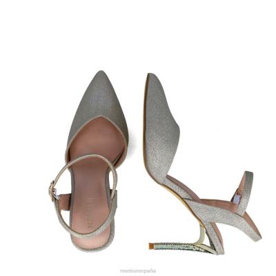 Menbur mujer alcione 204L4002 tacones altos oro