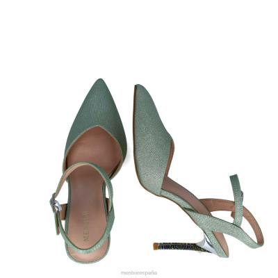 Menbur mujer alcione 204L4003 tacones altos verde