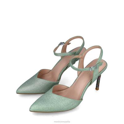 Menbur mujer alcione 204L4003 tacones altos verde