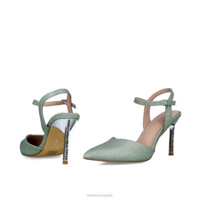 Menbur mujer alcione 204L4003 tacones altos verde