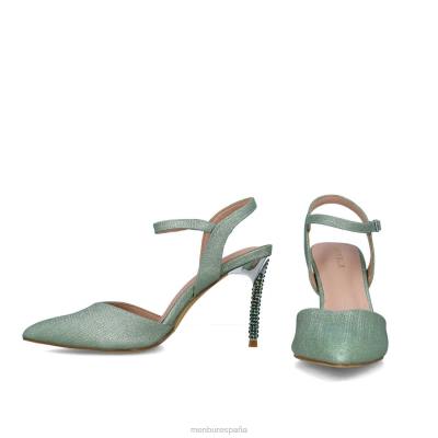 Menbur mujer alcione 204L4003 tacones altos verde