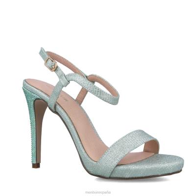 Menbur mujer alcione 204L5507 tacones altos verde