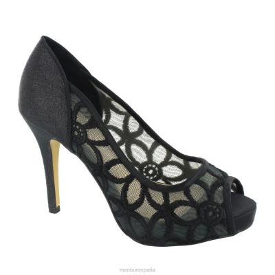 Menbur mujer alcutar 204L1146 tacones altos negro