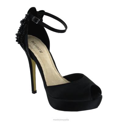 Menbur mujer almendros 204L4704 tacones altos negro