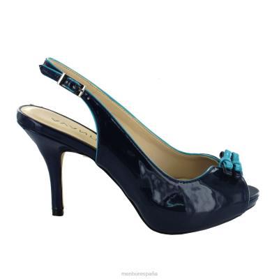 Menbur mujer almuñécar 204L1157 tacones altos azul oscuro