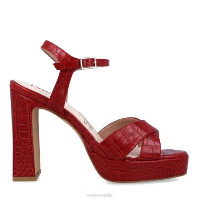 Menbur mujer alpeta 204L4868 tacones altos rojo