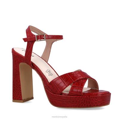 Menbur mujer alpeta 204L4868 tacones altos rojo