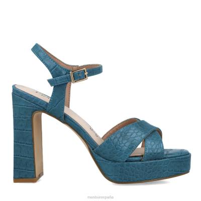 Menbur mujer alpeta 204L4869 tacones altos azul claro