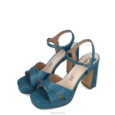 Menbur mujer alpeta 204L4869 tacones altos azul claro