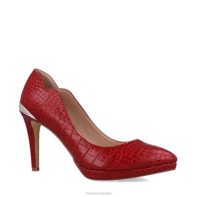 Menbur mujer alpeta 204L4972 tacones altos rojo