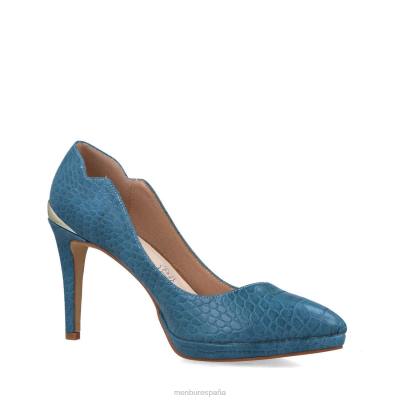 Menbur mujer alpeta 204L4974 tacones altos azul claro