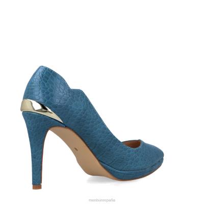 Menbur mujer alpeta 204L4974 tacones altos azul claro