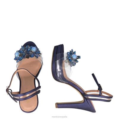 Menbur mujer altilia 204L1304 tacones altos azul medio