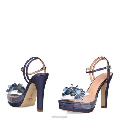 Menbur mujer altilia 204L1304 tacones altos azul medio