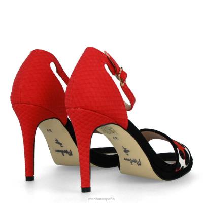 Menbur mujer amalfi 204L1440 tacones altos rojo