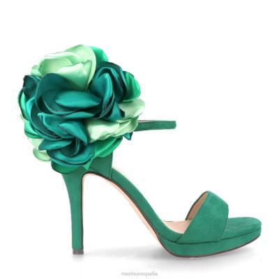 Menbur mujer andrano 204L4005 tacones altos verde